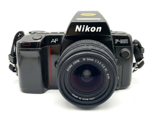 Nikon 801 sigma 18 50mm - nikon, f-801