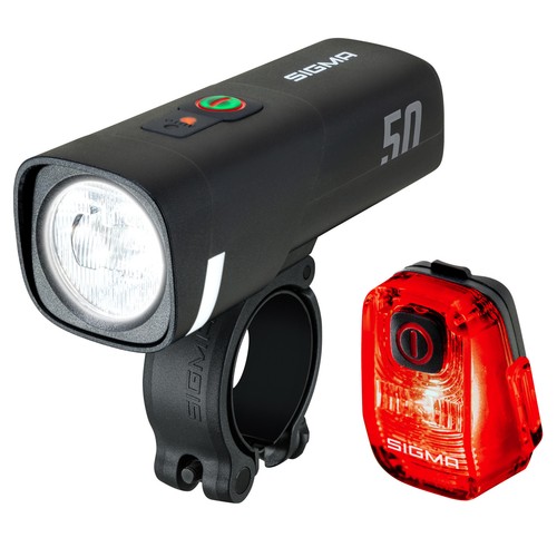 Set lampade bicicletta sigma - set,